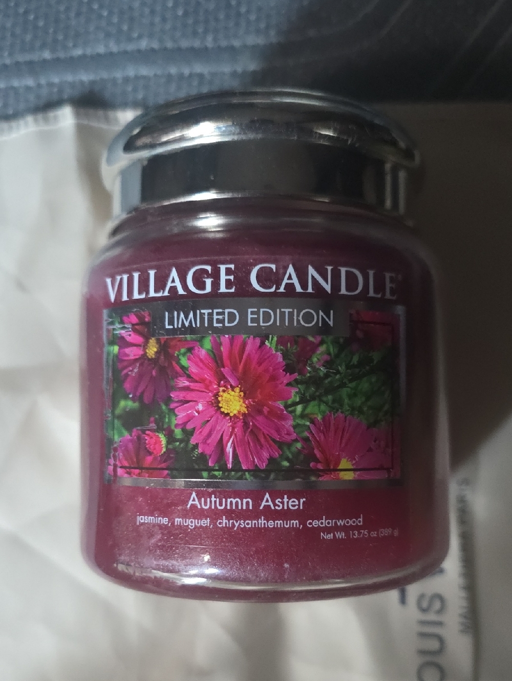 Village Candle Autumn Aster